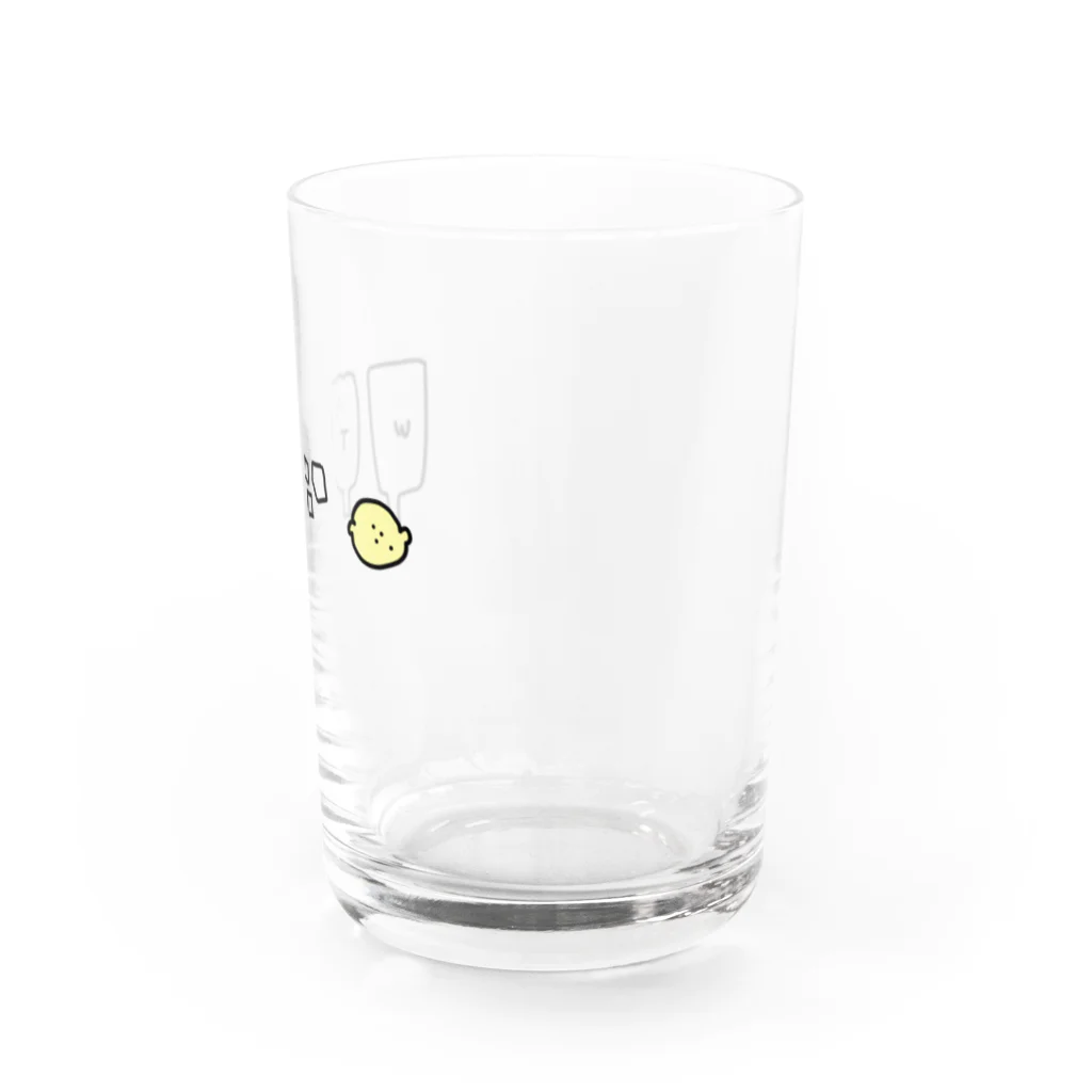 なんか編集社の飲み物足し算＝ハイボール Water Glass :right