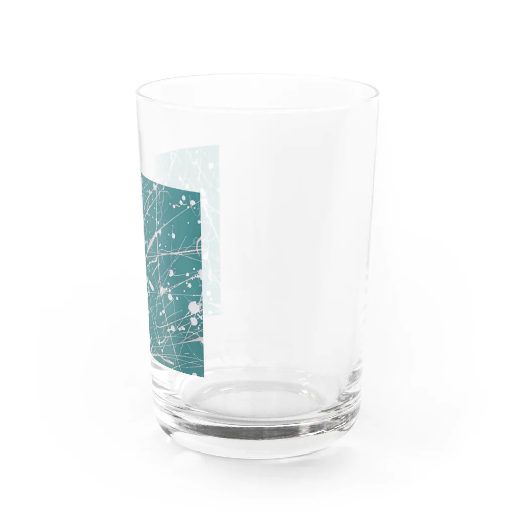 そちもち展のえのぐ白 Water Glass :right