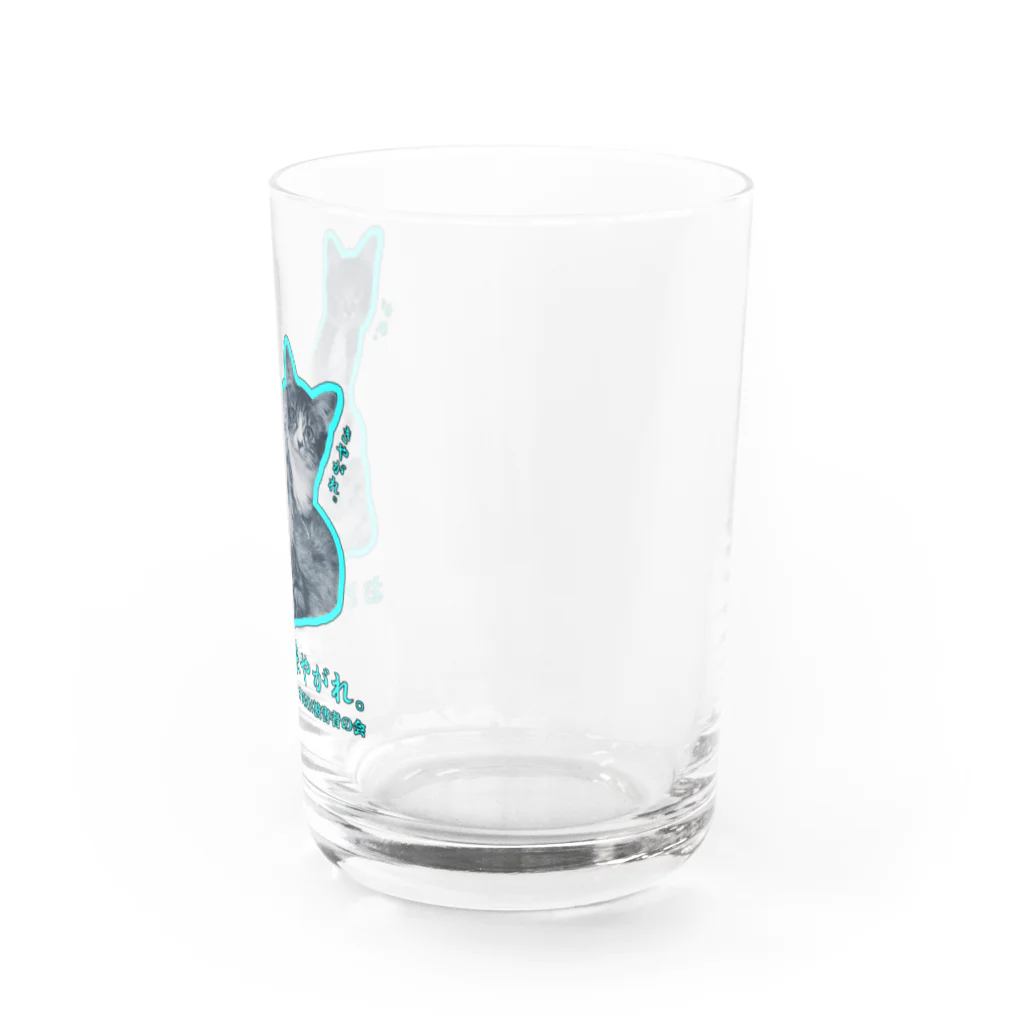 #NNN被害者の会のおととい来やがれ　水色 Water Glass :right