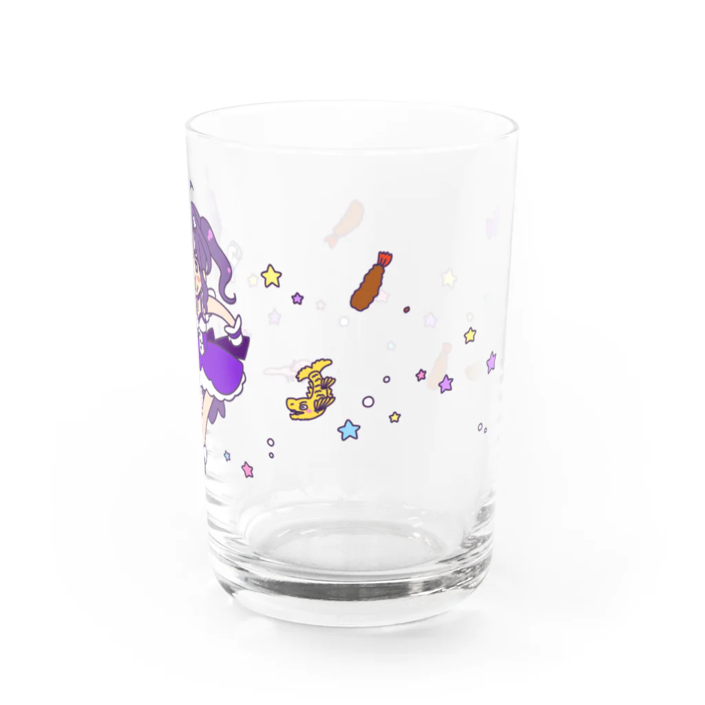 パプミショップのエビふりゃー食ってる場合じゃねえグラス Water Glass :right