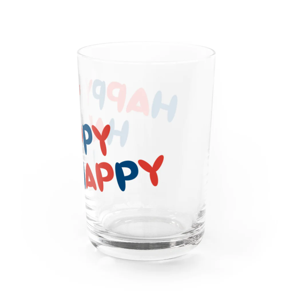 8anna storeのHAPPY HAPPY HAPPY！ Water Glass :right