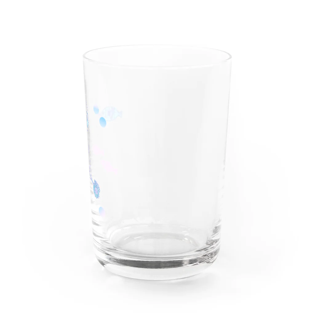 ネコとソラの夏の少女 Water Glass :right