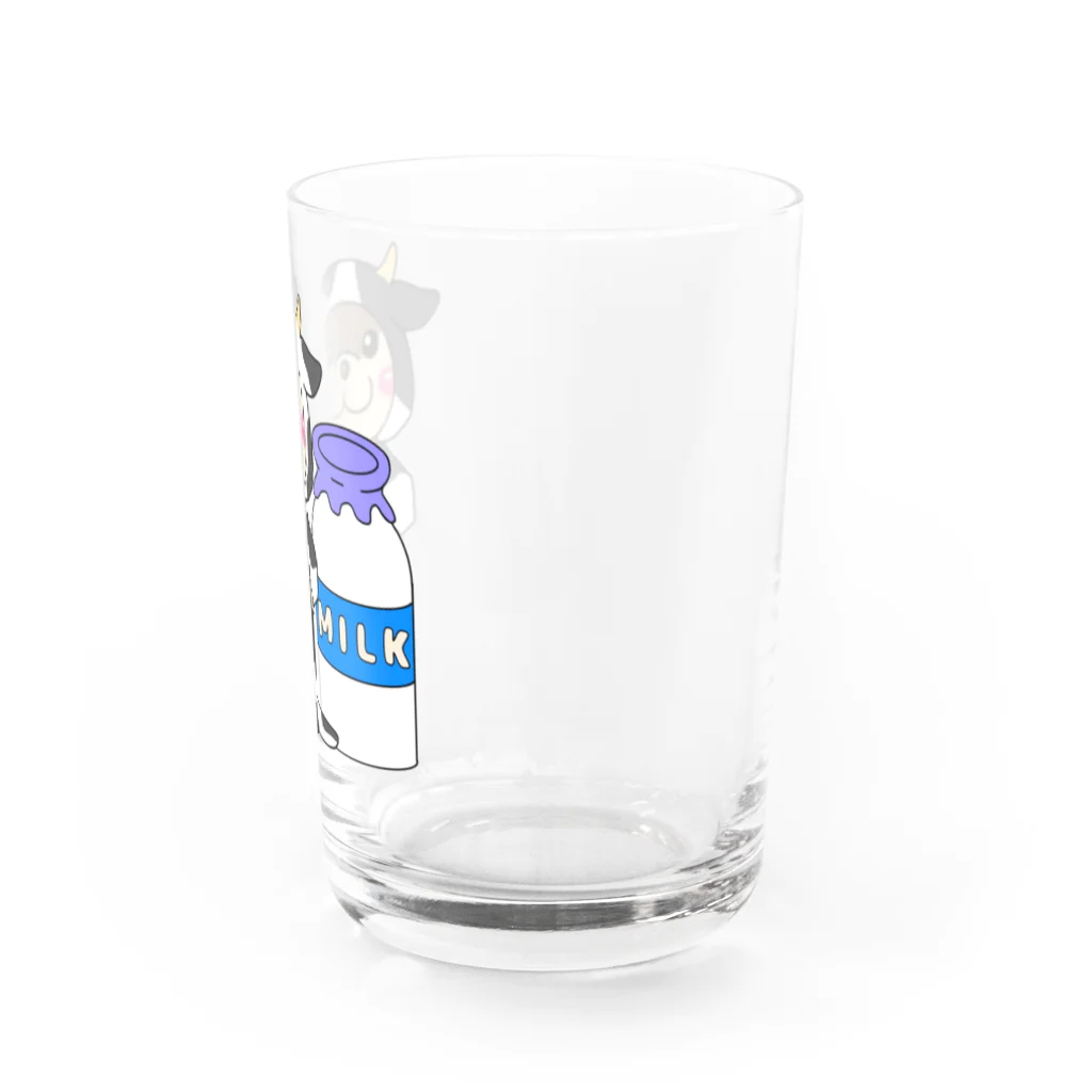 カワウソちゃんのお店のウシカワウソ Water Glass :right