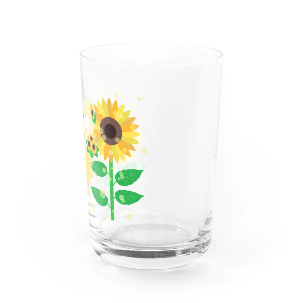 MOF-Island商店の夏だよ！ひまわりの妖精 Water Glass :right