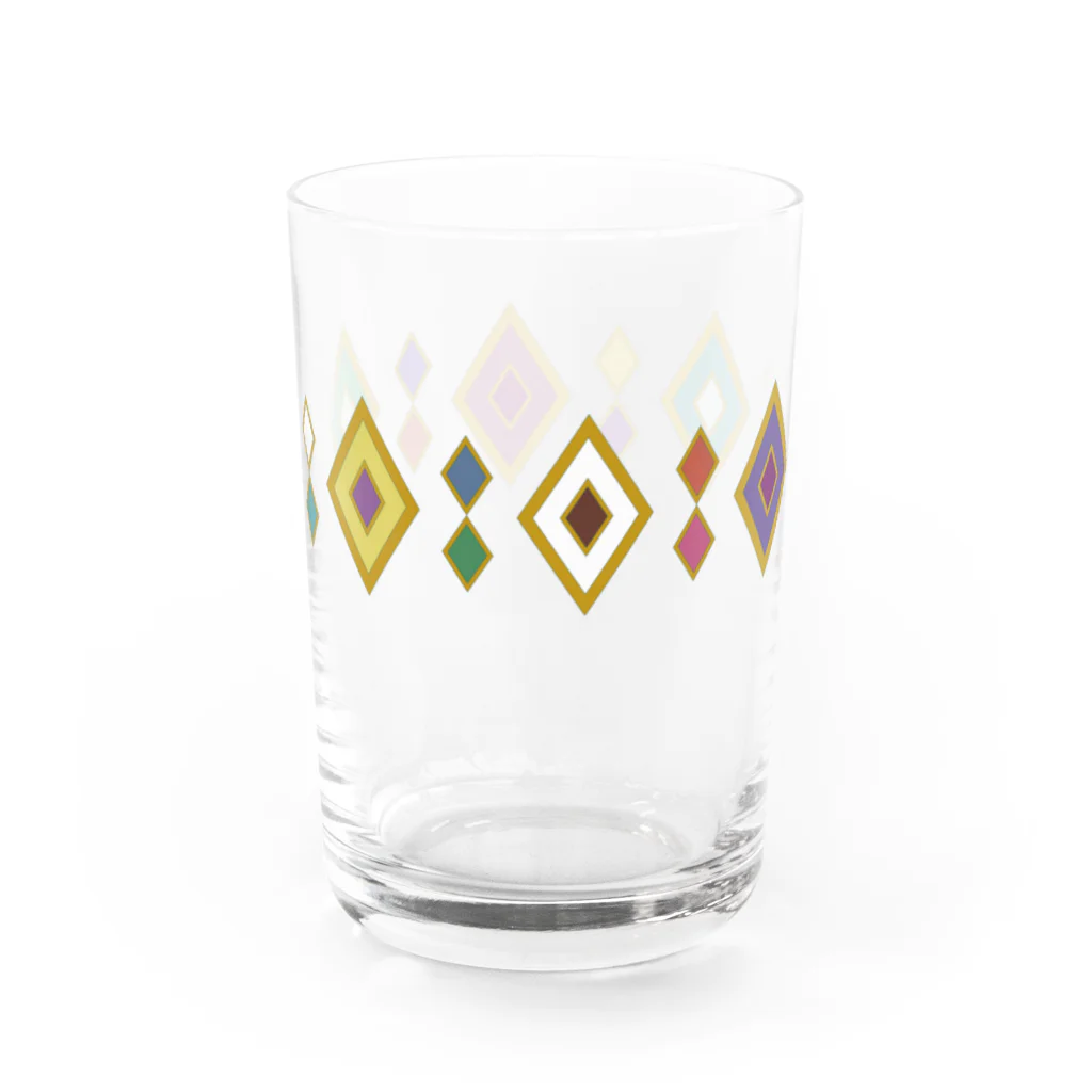 フタイチノオミセのオリエンタルダイヤ Water Glass :right