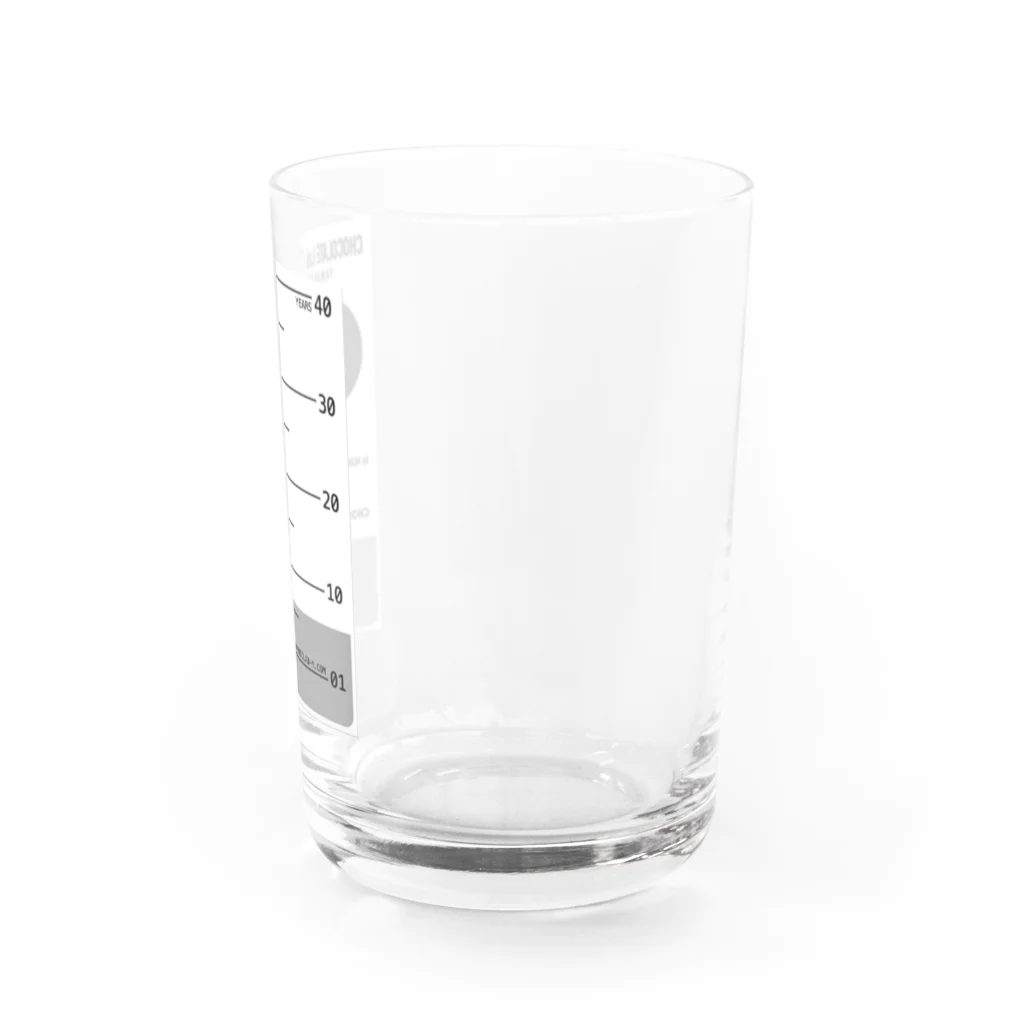 ChocolateLabのチョコレートラボ グラス Water Glass :right