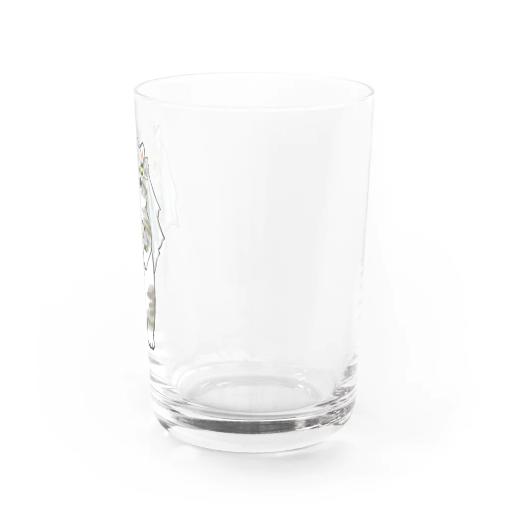 mofusandの花嫁にゃん Water Glass :right