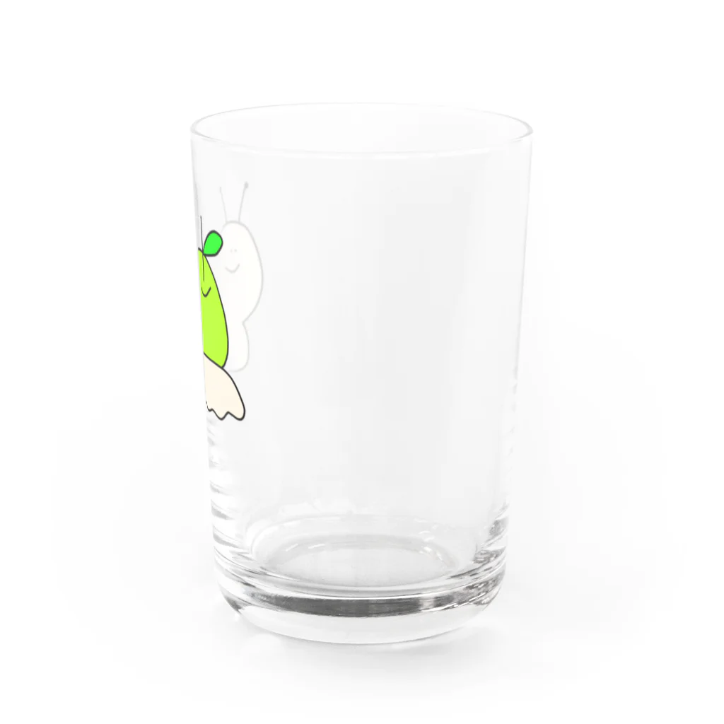 ゆるいもの倶楽部の🐌カタツムりんご🍏 Water Glass :right