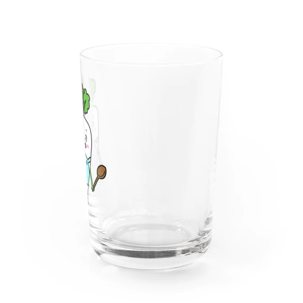 Let's Vegetablesのだいこさん【Let's Vegetables】 Water Glass :right