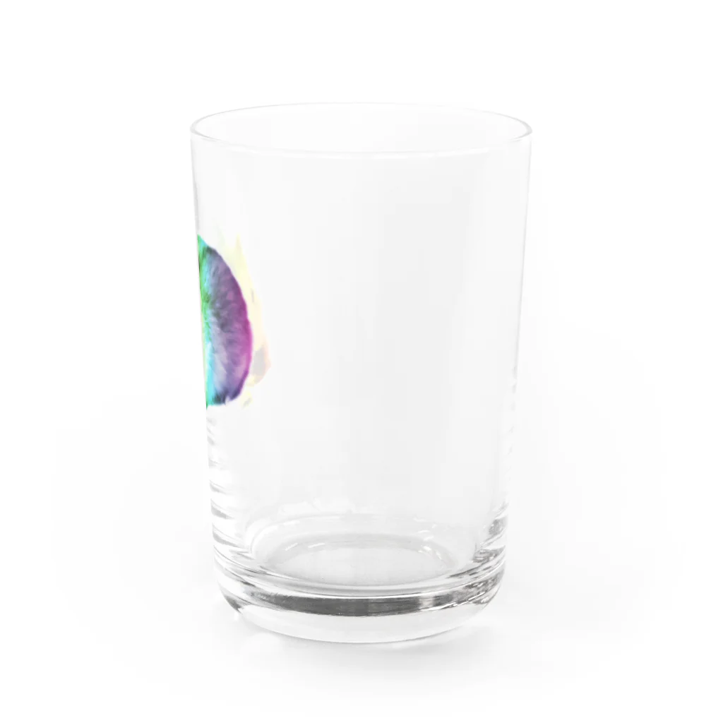 nooobuのレインボーはむすたー Water Glass :right