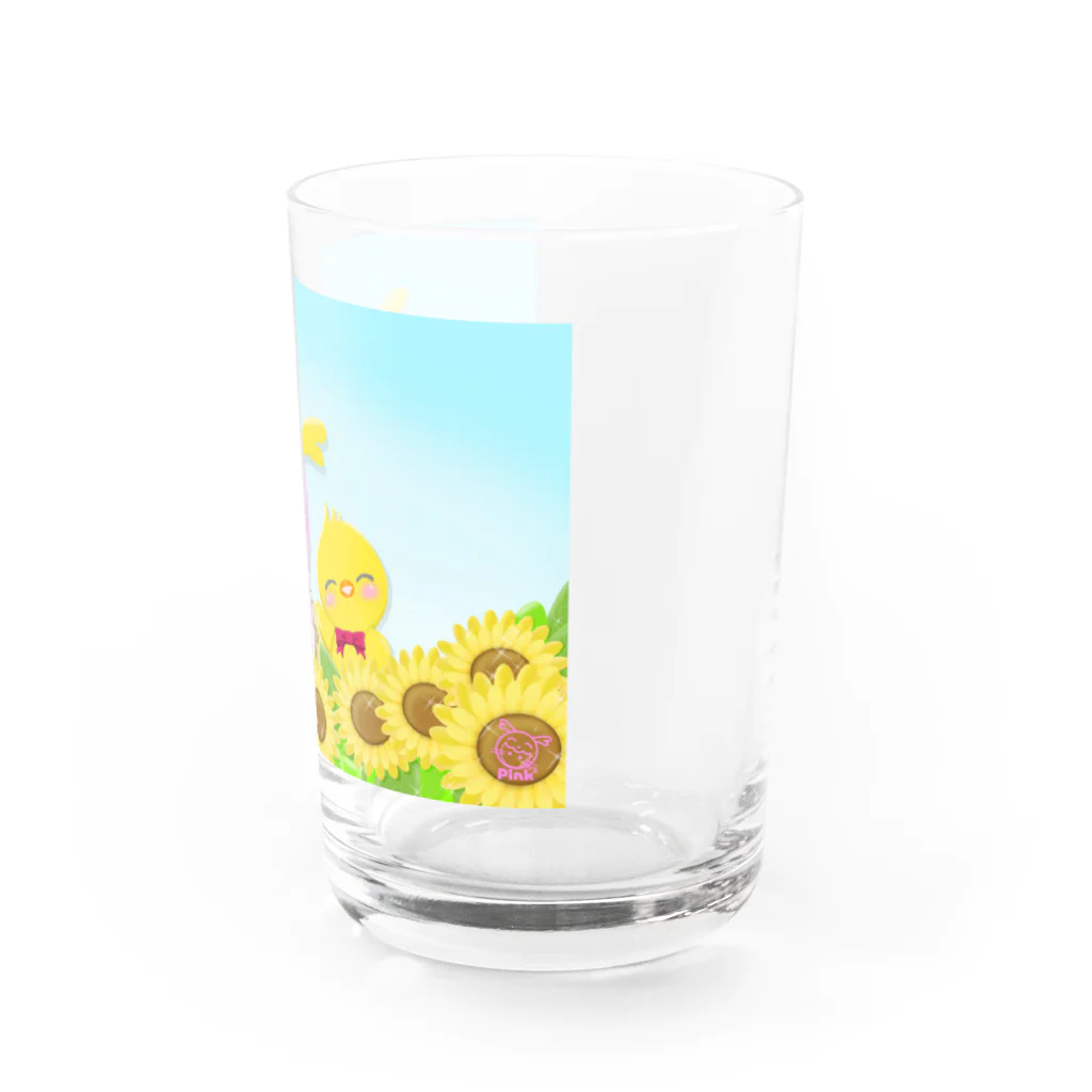 dragonpinkのどらごんにゃシリーズ Water Glass :right