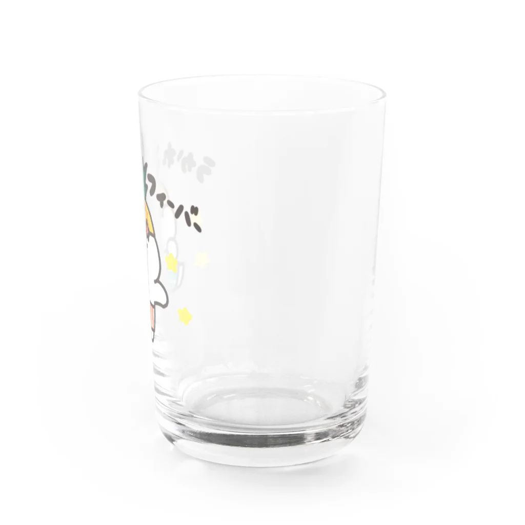 ナポリのSUZURIのうかれフィーバー Water Glass :right