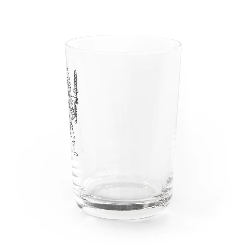 oekaki/ROUTE ONEの歌舞伎　ROUTE ONE Water Glass :right