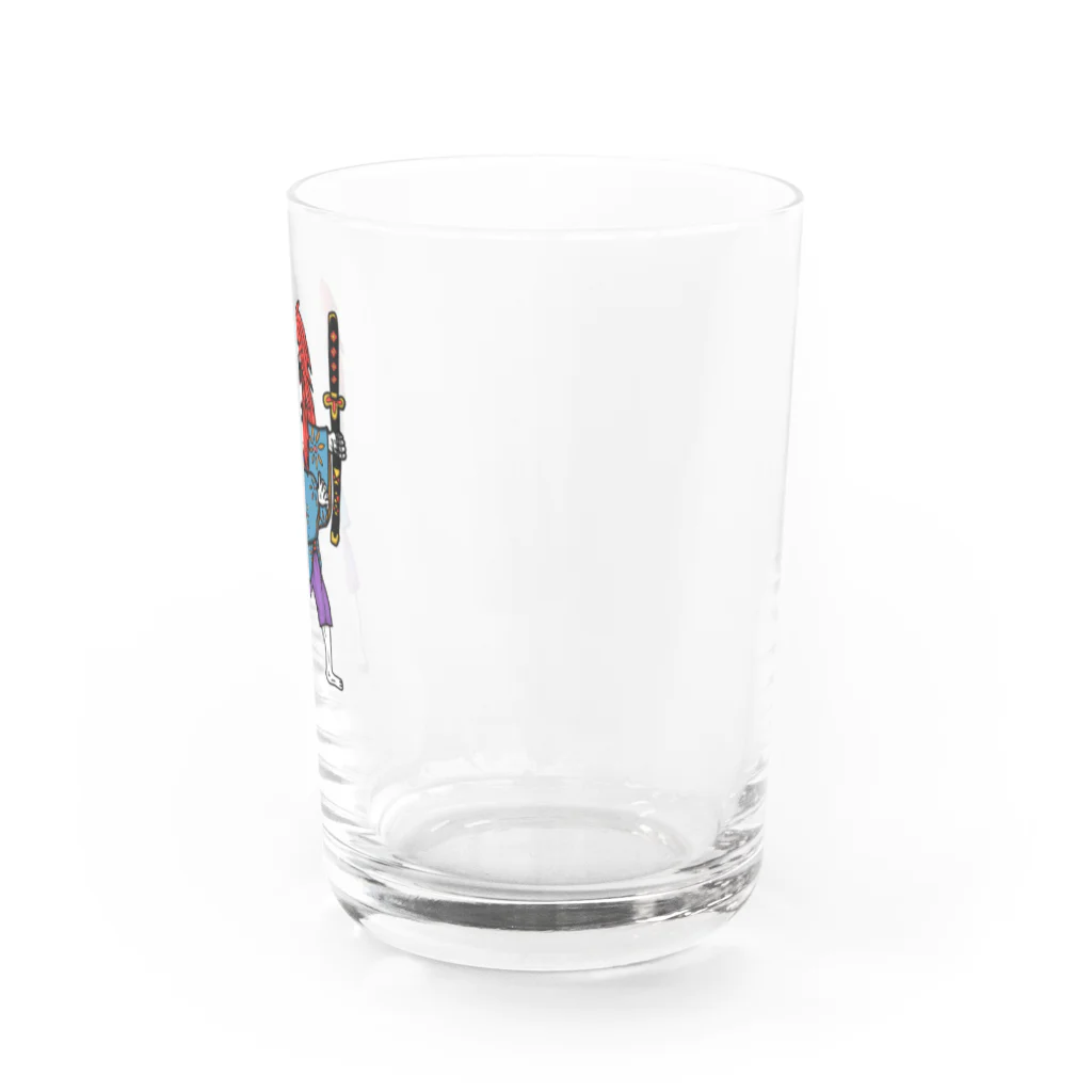 oekaki/ROUTE ONEの歌舞伎　ROUTE ONE Water Glass :right