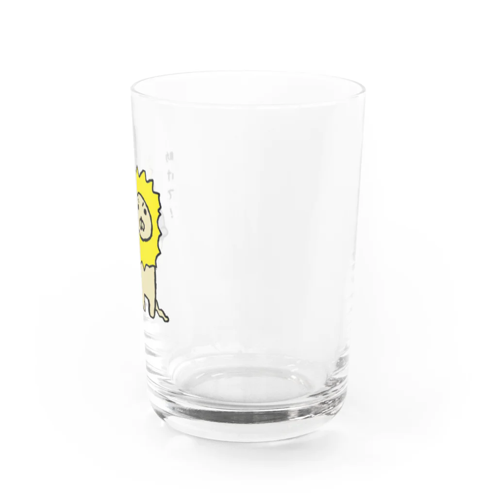 D･Ⅰ･Vʕ•ᴥ•ʔ D･Ⅰ･Vの僕とライオン Water Glass :right