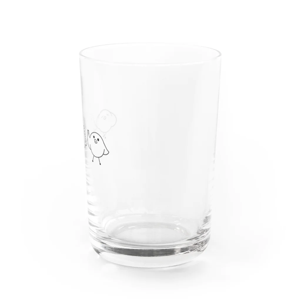 ピヨズカンパニーの3連ぴよしり〜ず Water Glass :right