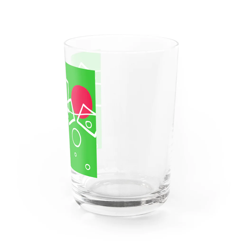 sagのmelon  soda Water Glass :right