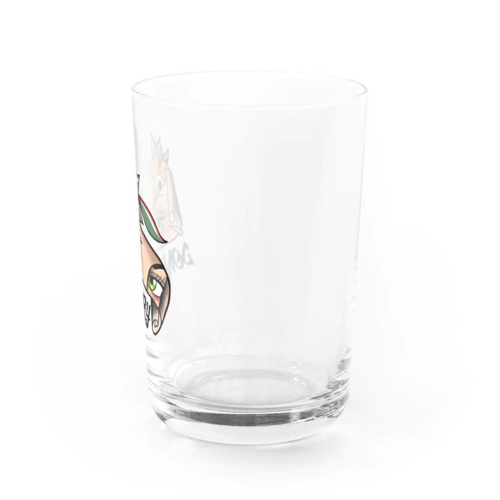 ACA oldschool tatsのDont cry Water Glass :right