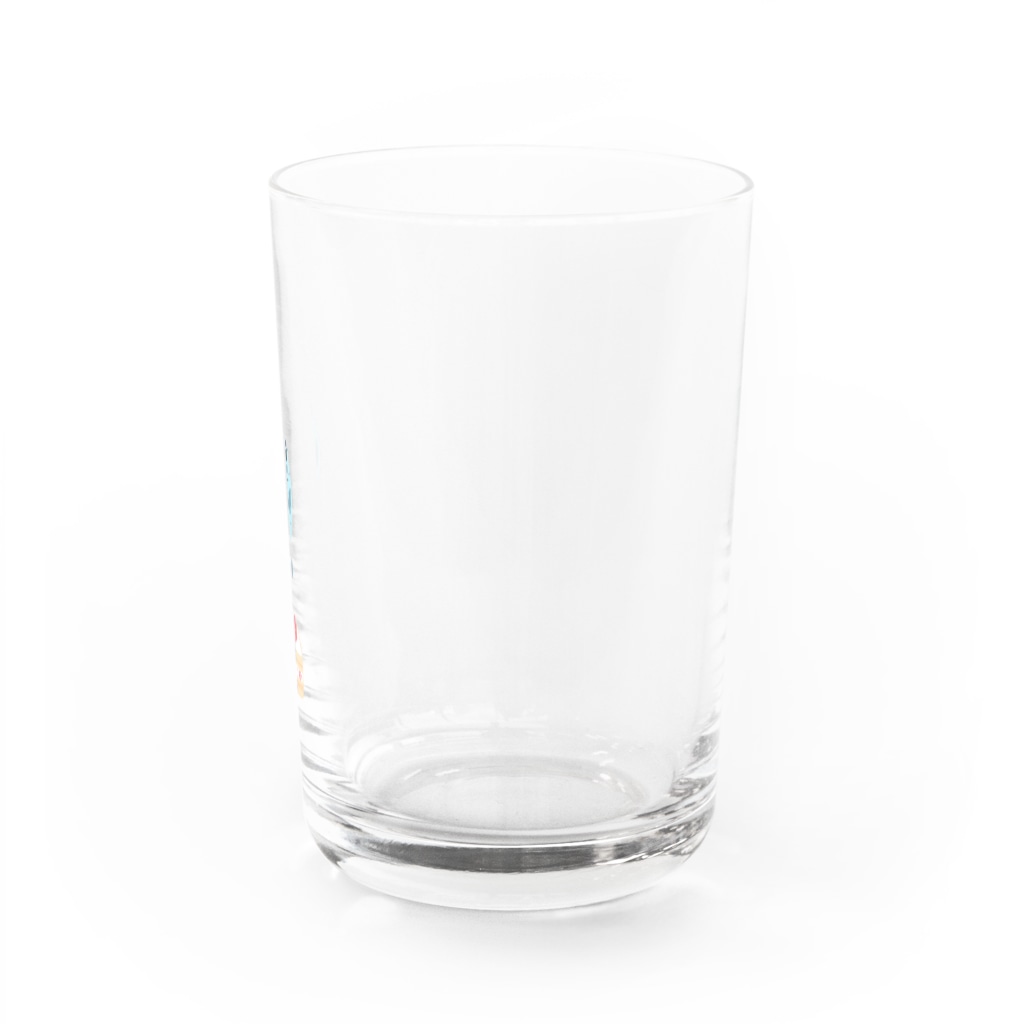 みろく屋さんのアザラシとケーキ Water Glass :right