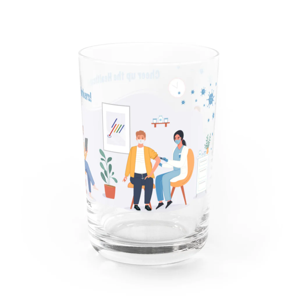 シェアメディカルブランドショップのCheer up! Water Glass :right