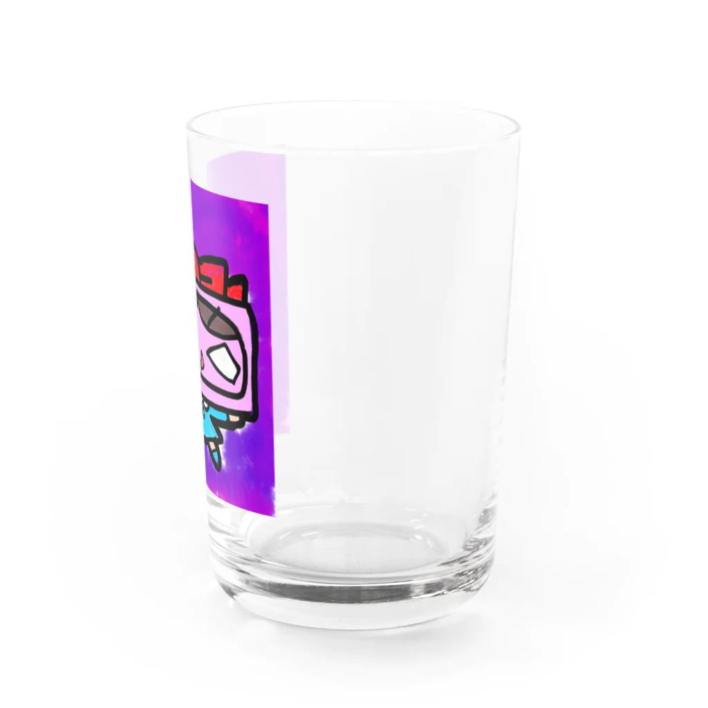 オクサバットのオドロキまくりのボタンちゃん Water Glass :right