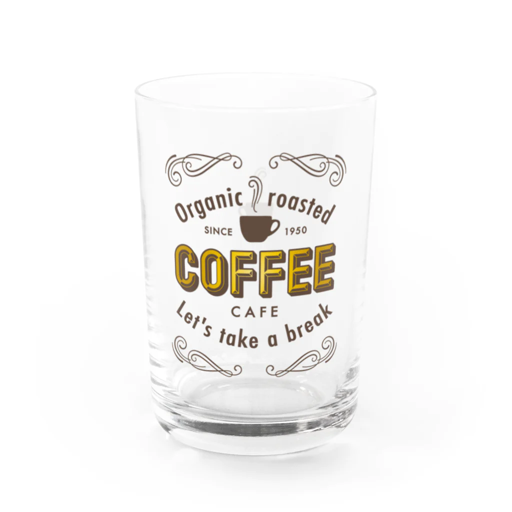 まるいねこのコーヒー カフェ Water Glass :right