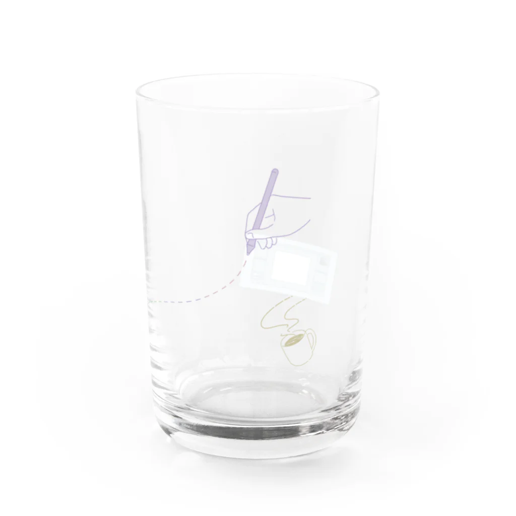 ほしいものリストのお絵描き Water Glass :right