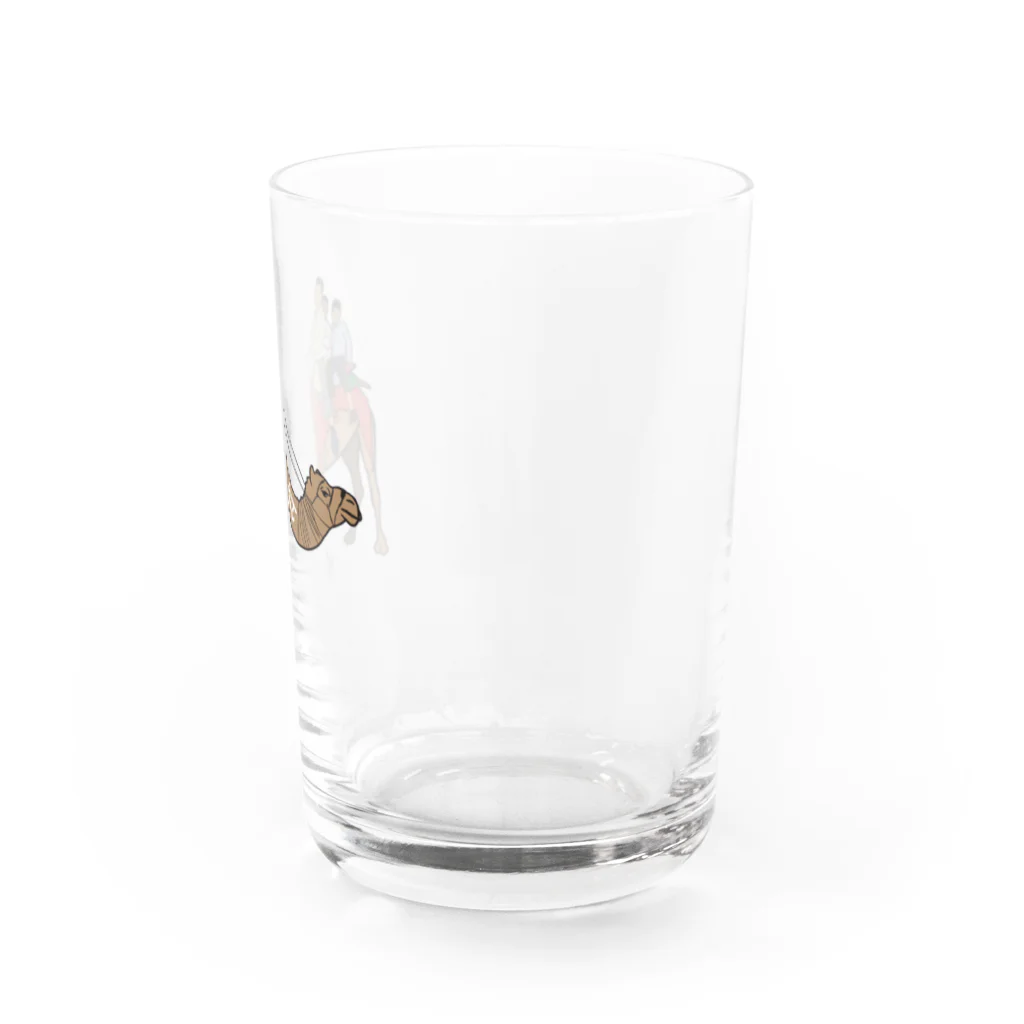 インドのHIMANSH.labのヒンディー語　ラクダ　ウーント　インド　India Water Glass :right