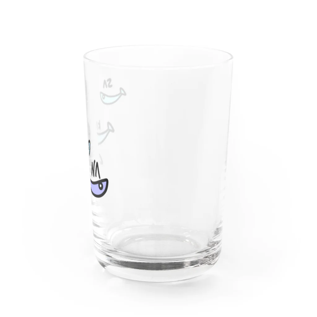 くらの色々屋さんの生魚さん×3 Water Glass :right