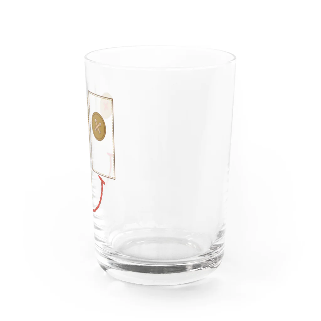 yuccoloのsewing smile Water Glass :right