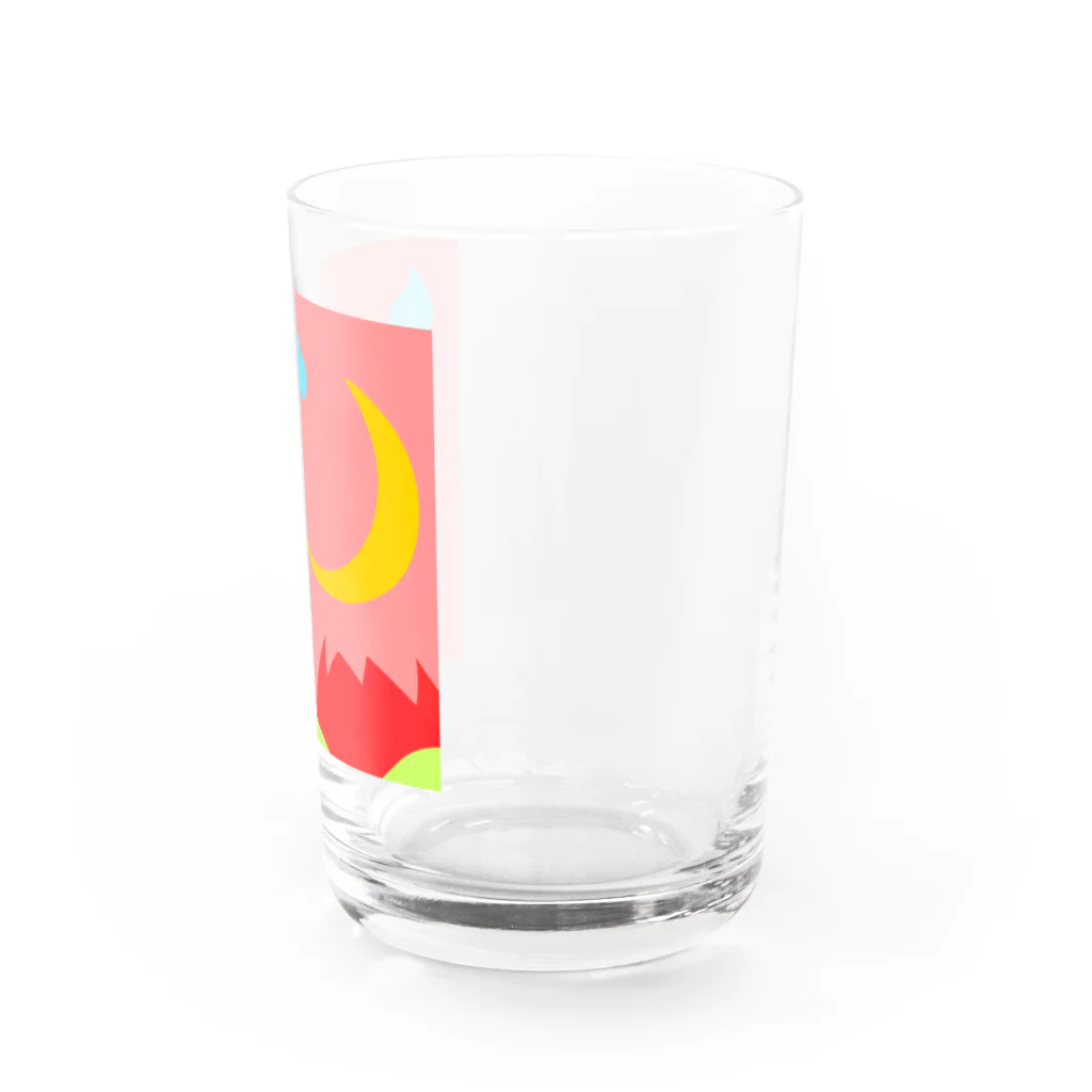 pastelia　shopのちゅーりっぷとあめ Water Glass :right