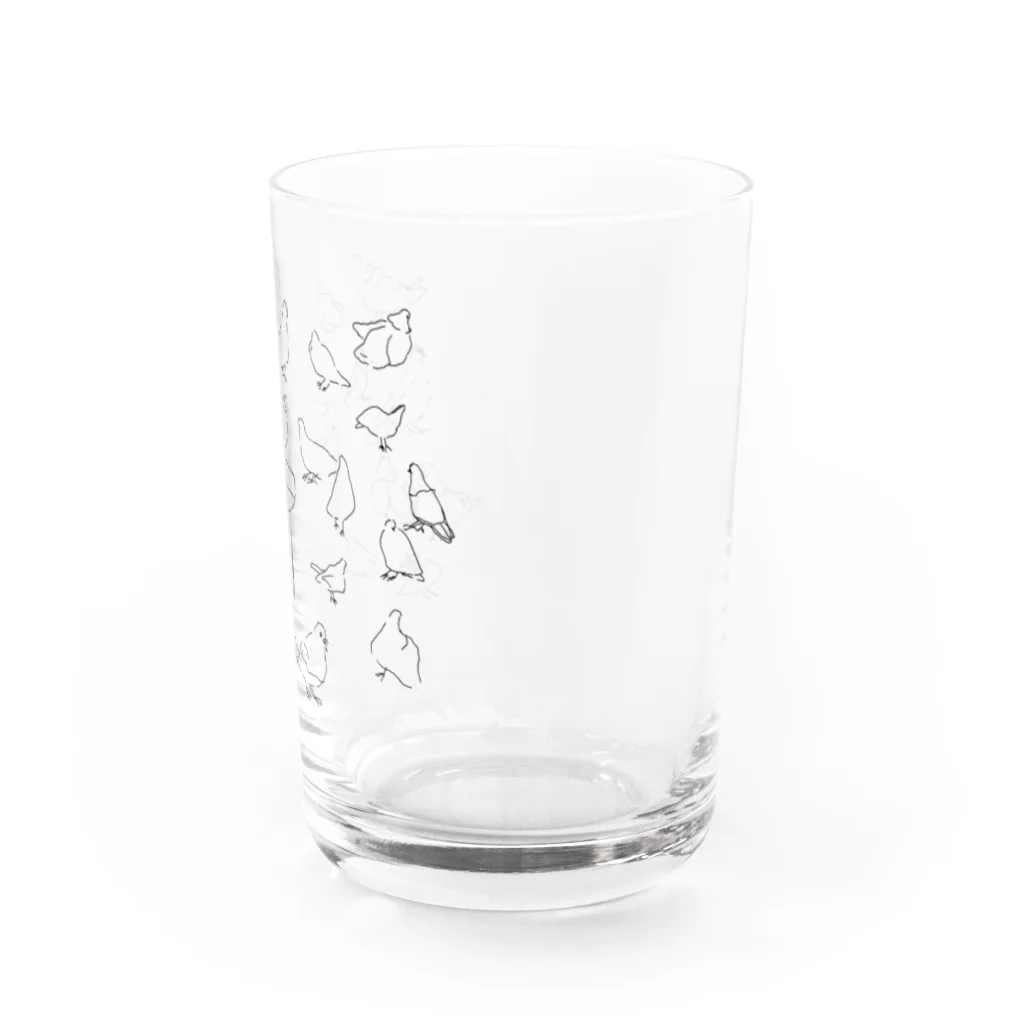 rezokunbaの水飲み場の鳩 Water Glass :right