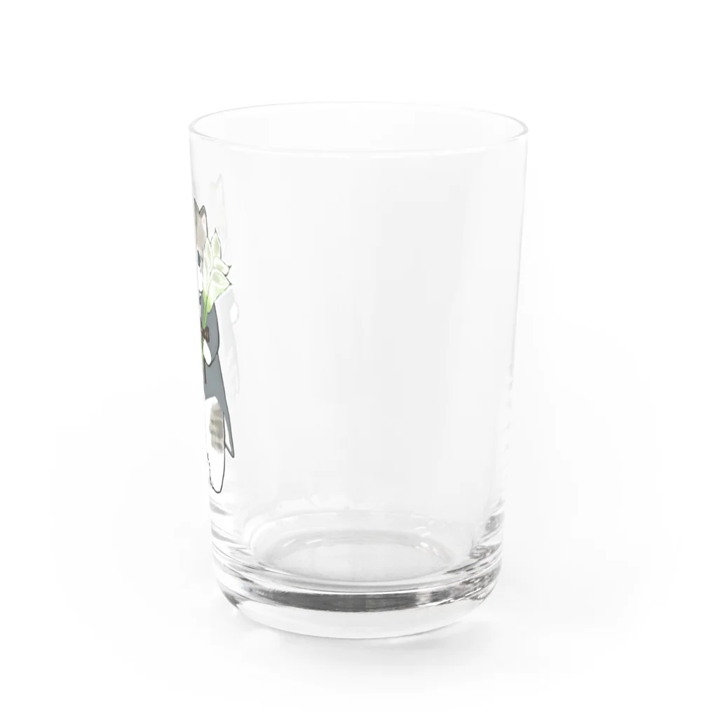 mofusandの花婿にゃん Water Glass :right