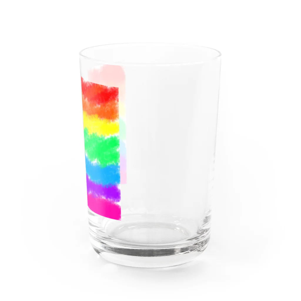 2ko1のレインボー Water Glass :right