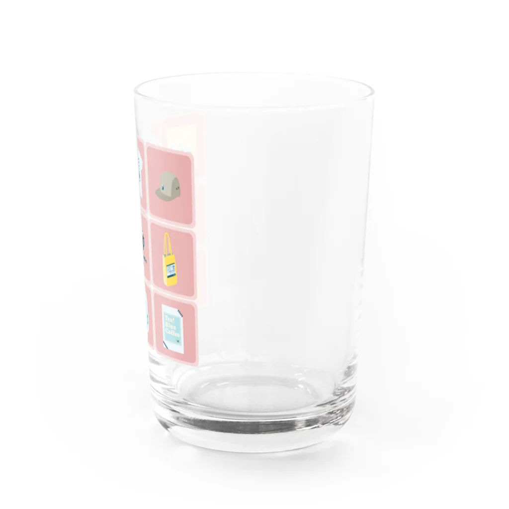 Teal Blue CoffeeのTealBlueItems _Cube PINK Ver. Water Glass :right