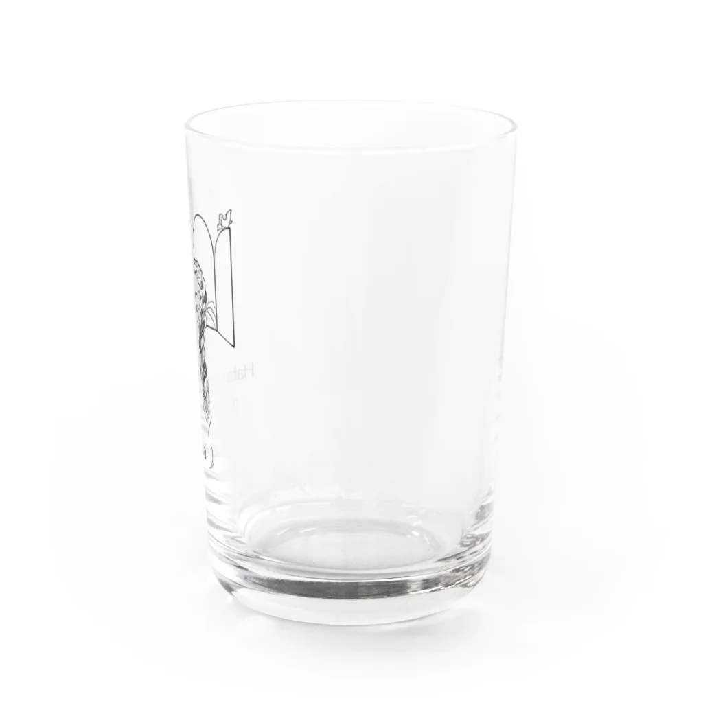 まちのやのはたらきたくない Water Glass :right