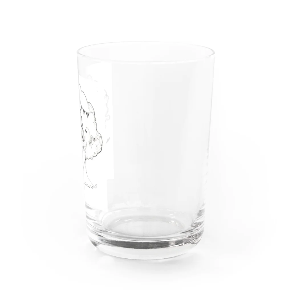 303companyの鉛筆画「サーカス」 Water Glass :right