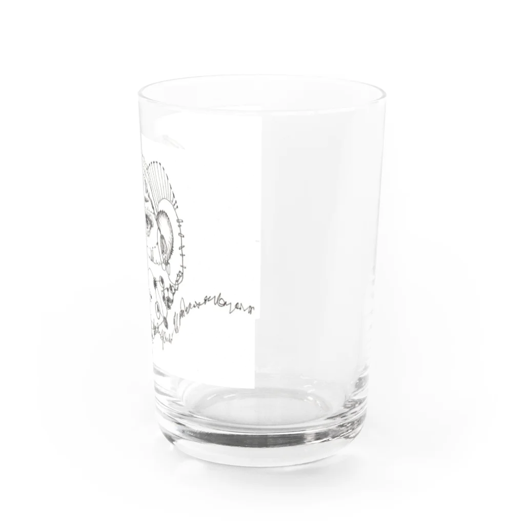 303companyの鉛筆画「音」 Water Glass :right