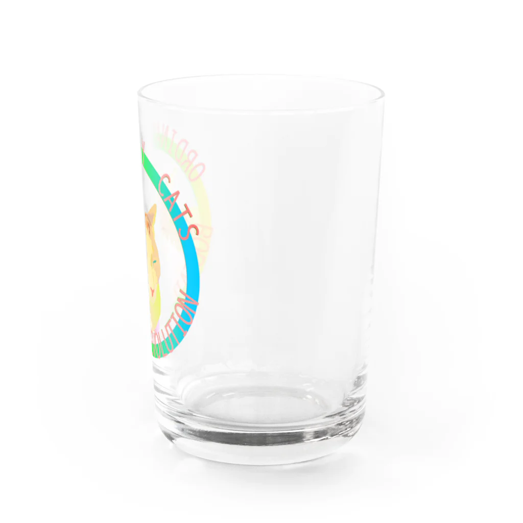 『NG （Niche・Gate）』ニッチゲート-- IN SUZURIのOrdinary Cats05h.t.(春) Water Glass :right