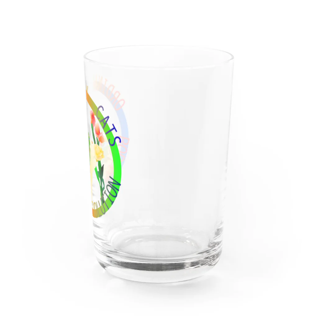 『NG （Niche・Gate）』ニッチゲート-- IN SUZURIのOrdinary Cats06H.T.(夏) Water Glass :right