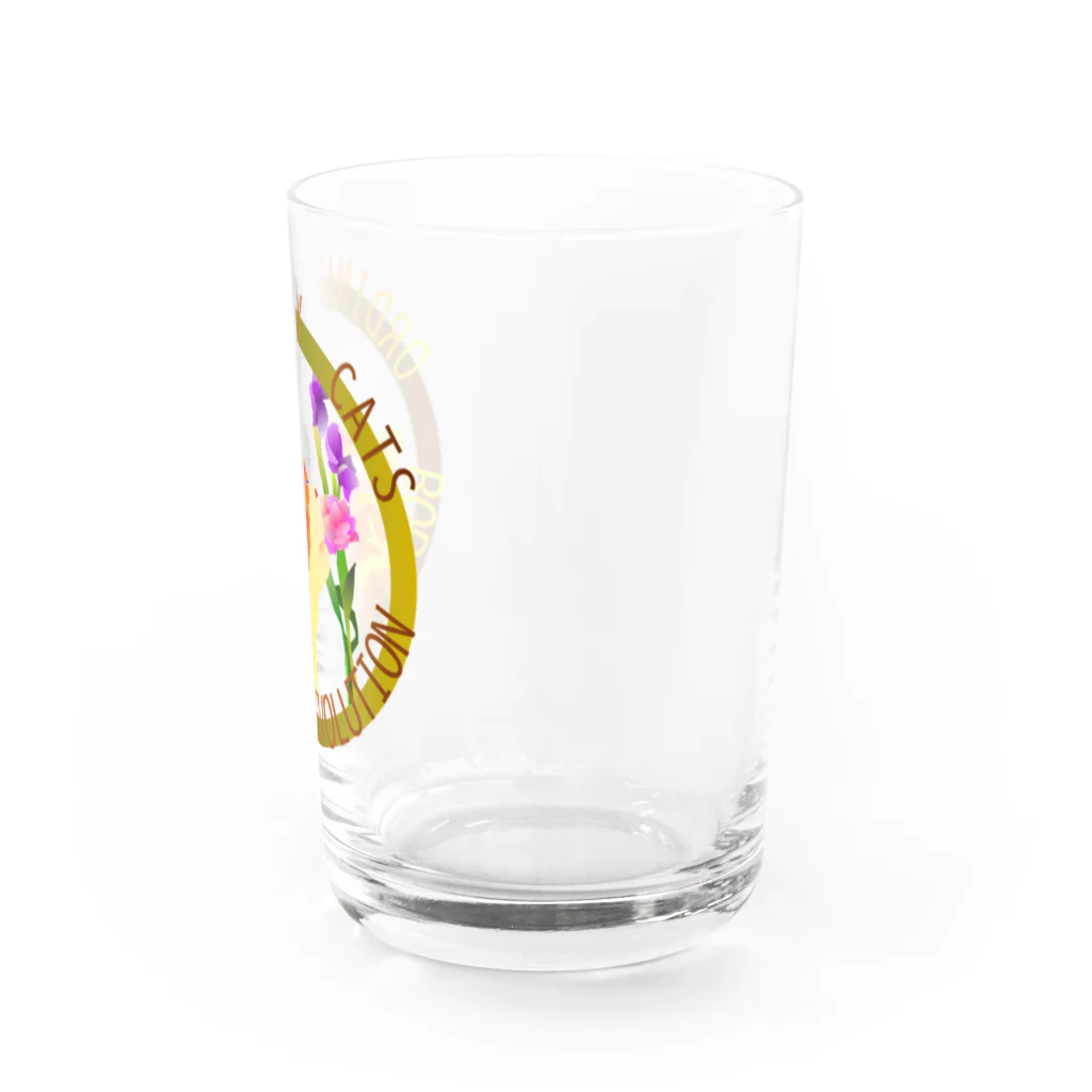 『NG （Niche・Gate）』ニッチゲート-- IN SUZURIのOrdinary Cats06h.t.(秋) Water Glass :right