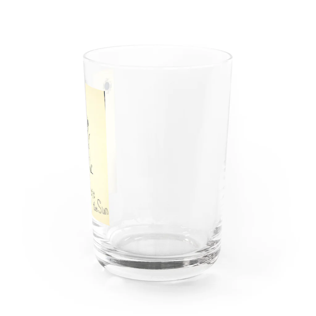 mannaの太陽に嫌われて Water Glass :right