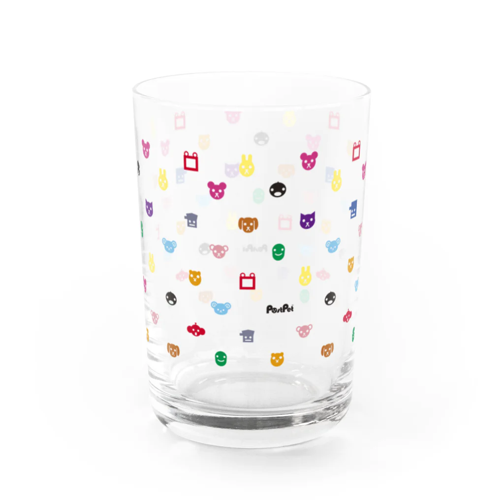 PostPet Official Shopのにじいろあいこんず Water Glass :right