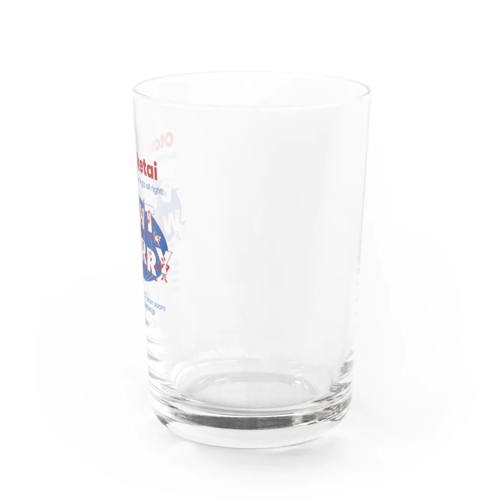 Otasuketai Online ShopのDon'tWorrys-BLUE Water Glass :right