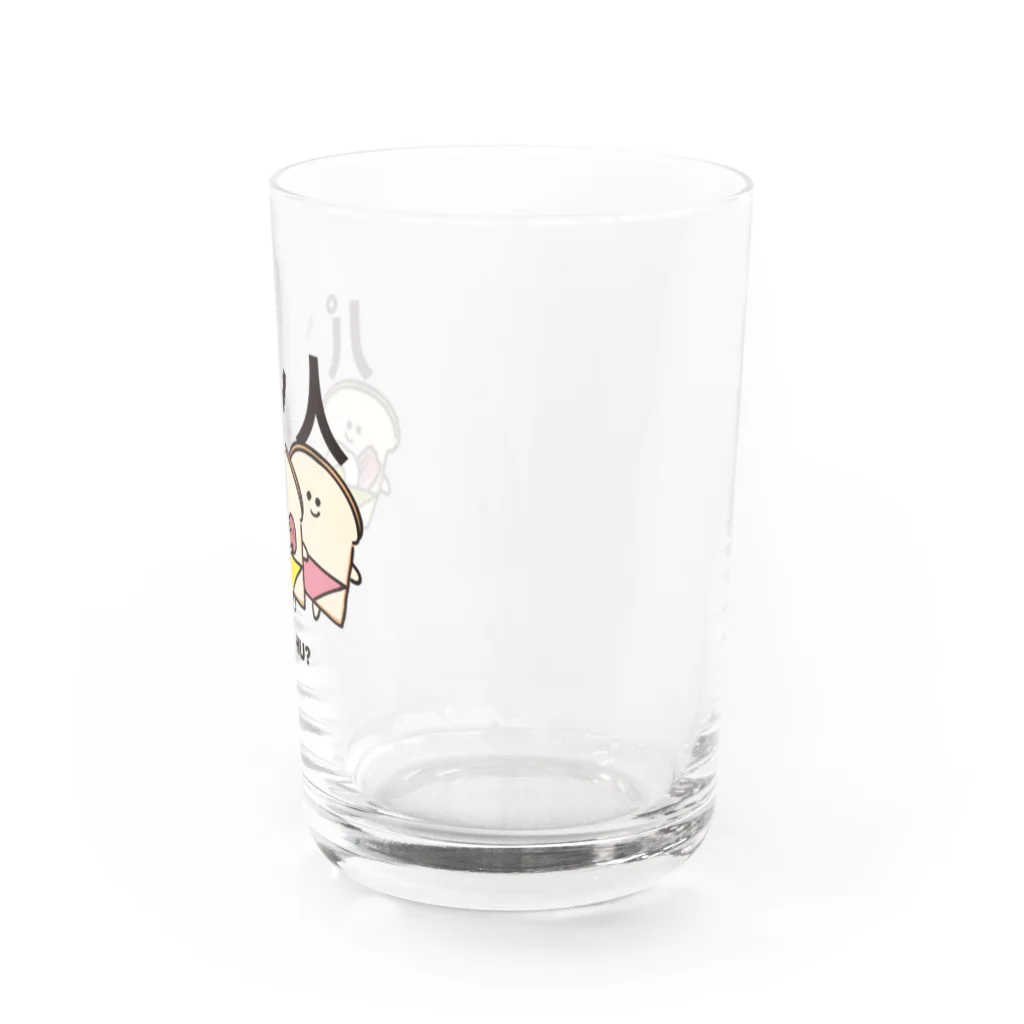 シメサバさんのお店のパン人 Water Glass :right