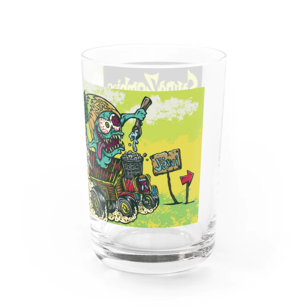 SAUNA ZOMBIESのSAUNA ZOMBIES-Weird Sauna Monsters GLASS- グラス右面