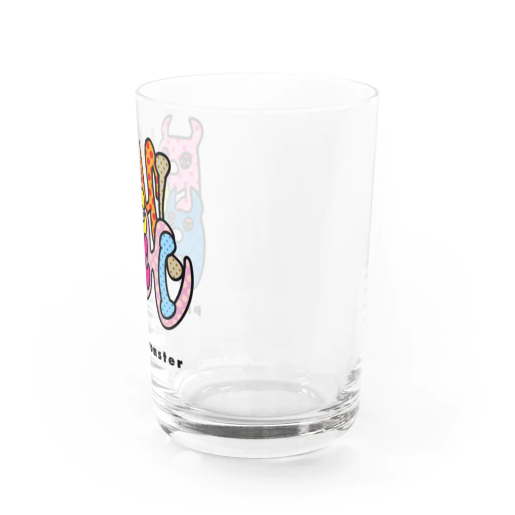 pochi-pochiのpochi-pochiマーク Water Glass :right