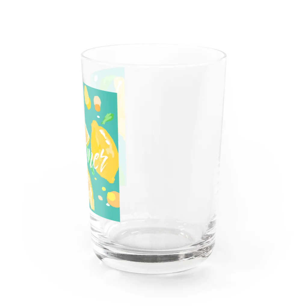 Ponのsummer Water Glass :right