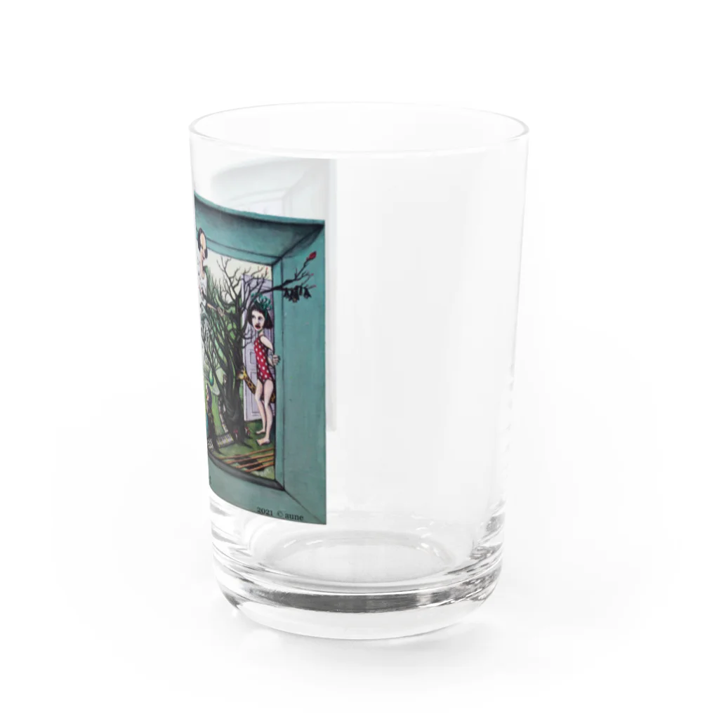 aUne tache aveugleの【 Evolution and derailment of a certain colony 】 Water Glass :right