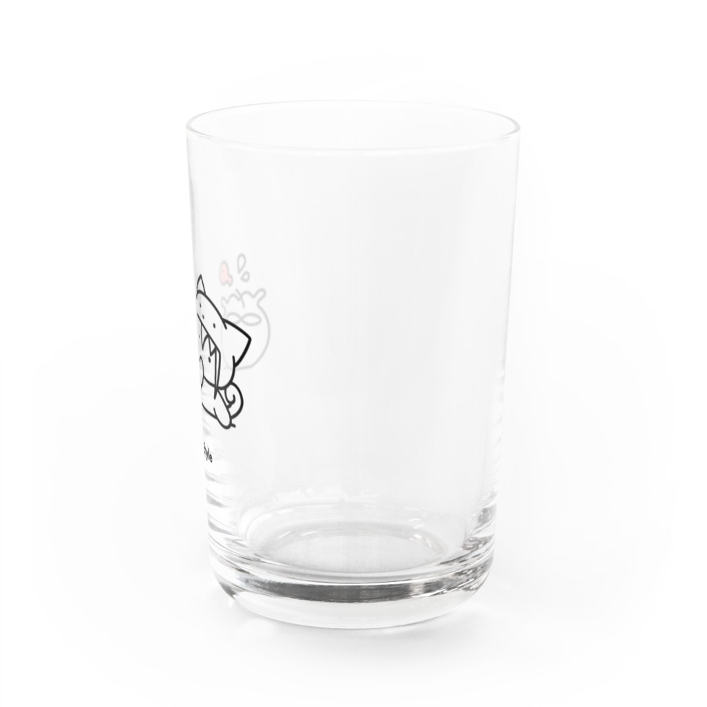 Tetra Styleの金魚（しぃる） Water Glass :right
